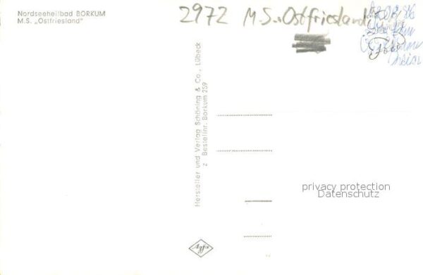 Borkum M.S. Ostfriesland – Bild 2