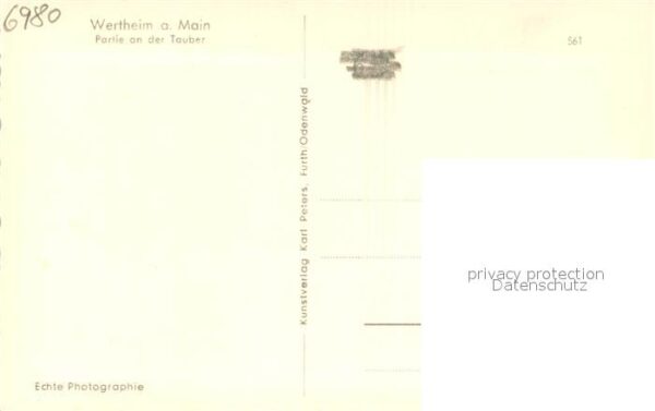Wertheim Main Partie an der Tauber Anlegestelle – Bild 2