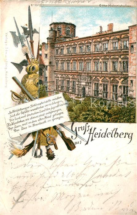 Heidelberg Neckar Schloss