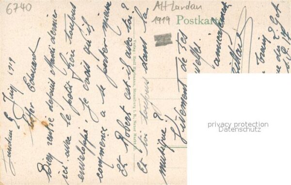 Landau Pfalz Partie aus Alt-Landau – Bild 2