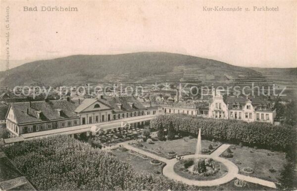 Bad Duerkheim Kur-Kolonnade und Parkhotel