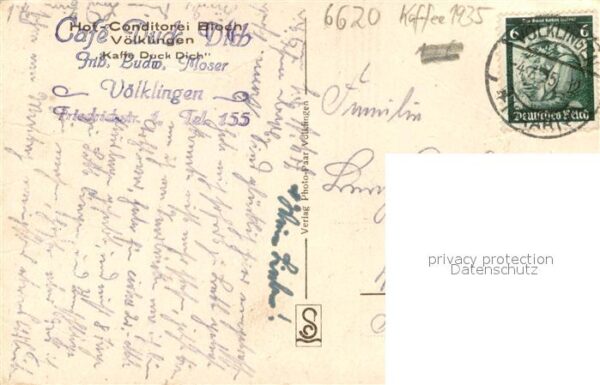 Voelklingen Hof-Conditorei Bloch Innen – Bild 2