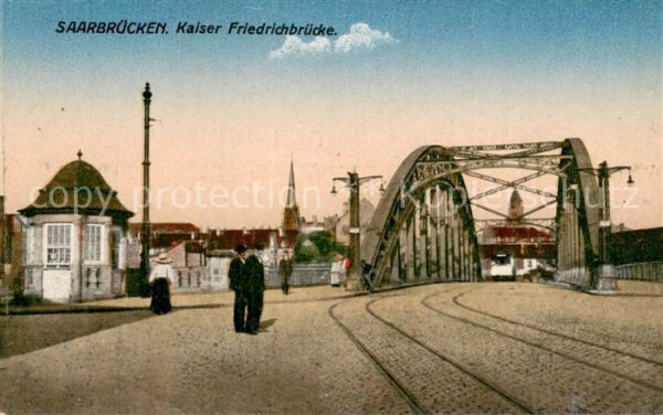 Saarbruecken Kaiser Friedrichbruecke