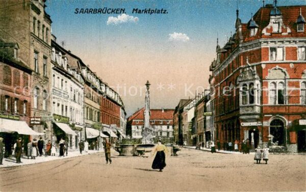 Saarbruecken Marktplatz Cigarrenhaus