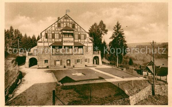 Langweiler Idar-Oberstein Kindererholungsheim der Stadt Oberhausen Aussenansicht