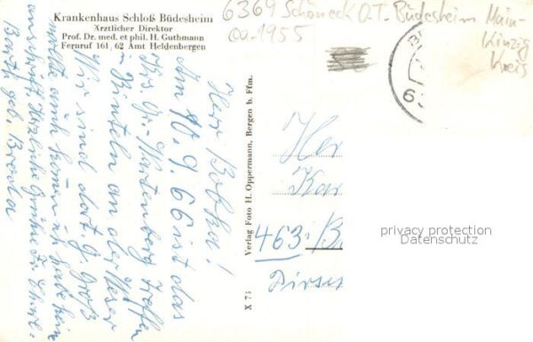 Schoeneck Hessen Krankenhaus Schloss Buedesheim – Bild 2