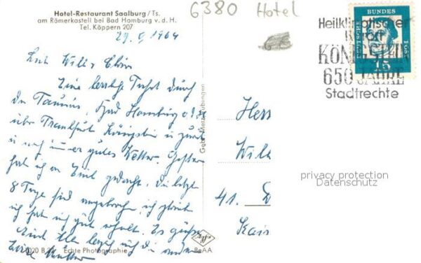 Saalburg Bad Homburg Hotel-Restaurant Saalburg – Bild 2