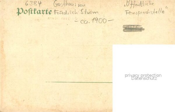 Feldberg Taunus Gasthaus Sturm – Bild 2