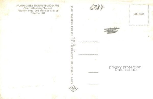 Oberreifenberg Frankfurter Naturfreundehaus – Bild 2