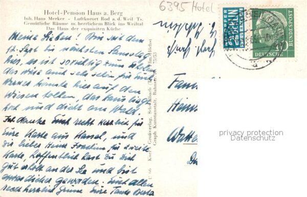 Rod Weil Hotel-Pension Haus a. Berg – Bild 2