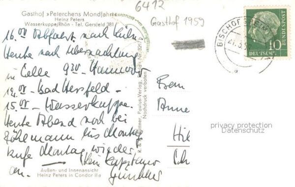 Wasserkuppe Rhoen Gasthof Peterchens Mondfahrt – Bild 2