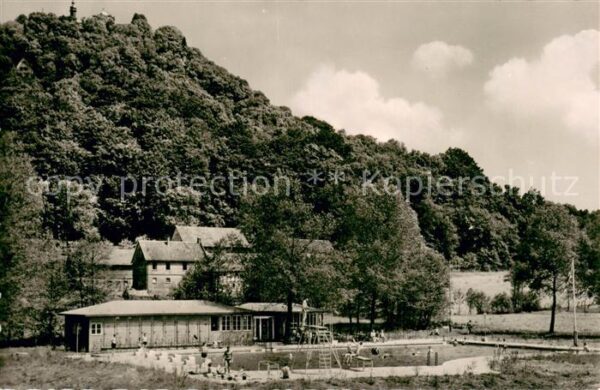 Bieberstein Schloss Hessen Schwimmbad