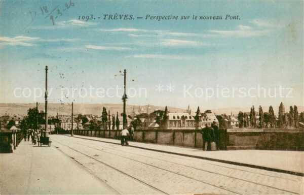 Trier Perspective sur le nouveau Pont