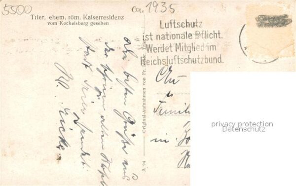 Trier Gesamtansicht vom Kockelsberg gesehen – Bild 2