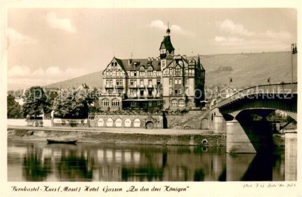Bernkastel-Kues Hotel Gassen Zu den 3 Koenigen mit Mosel