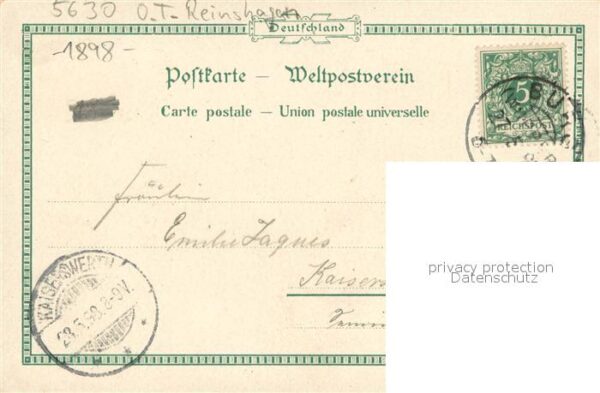 Reinshagen Remscheid Schloss Rueppelstein Kaiser-Wilhelm-Bruecke – Bild 2
