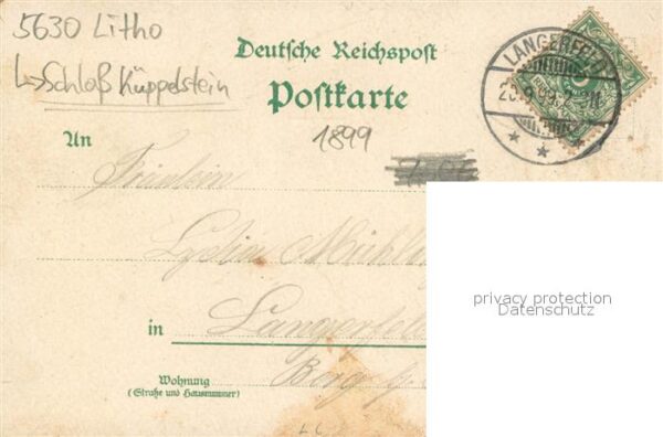 Schloss Kueppelstein Remscheid Kaiser-Wilhelm-Bruecke und Schloss-Burg – Bild 2