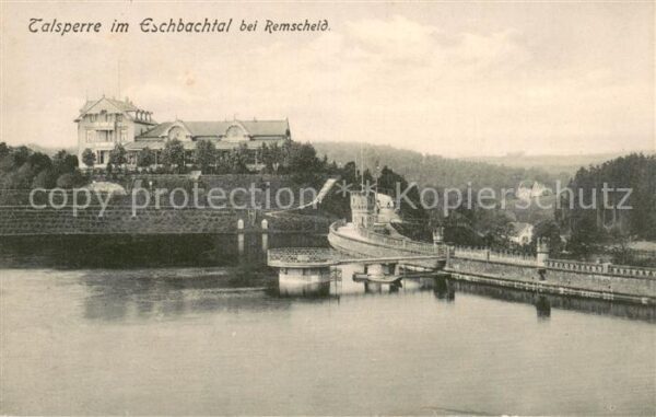 Remscheid Talsperre im Eschbachtal