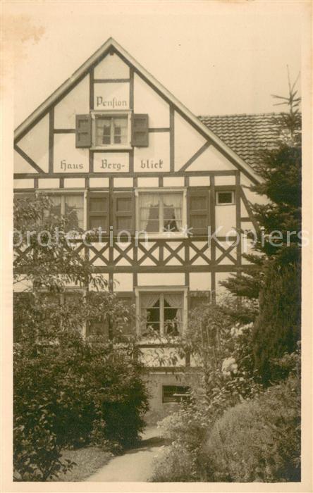 Solingen Pension Haus-Bergblick Aussenansicht