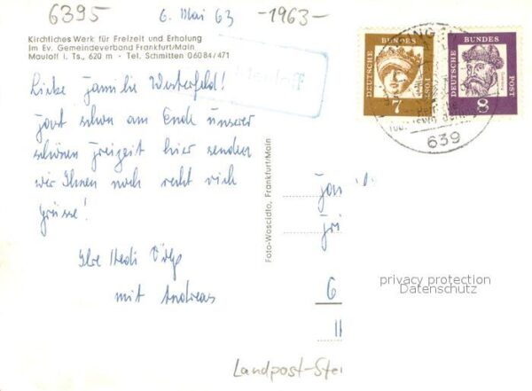Mauloff Kirchliches Werk f. Freizeit u. Erholung – Bild 2