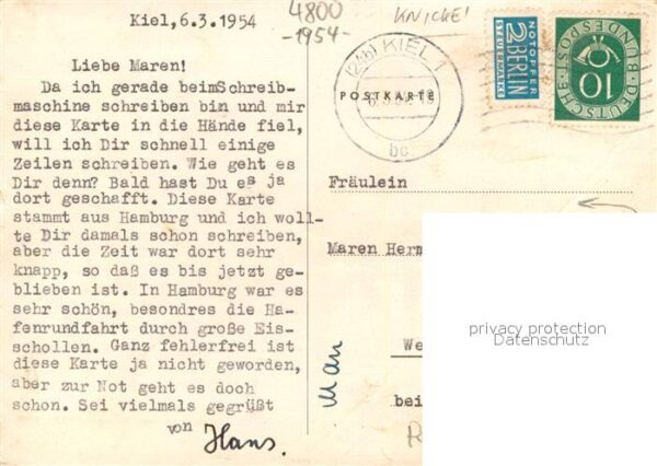Kiel Gesamtansicht der Firma Dr. August Oetker Naehrmittelfabrik – Bild 2