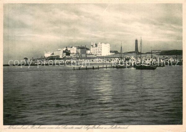 Borkum Segelbuehne und Zeltstrand