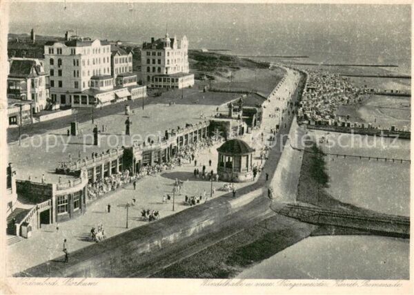 Borkum Wandelhalle mit Promenade