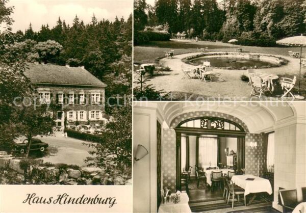 Bad Kreuznach Hotel-Cafe Haus Hindenburg Innen- und Aussenansichten