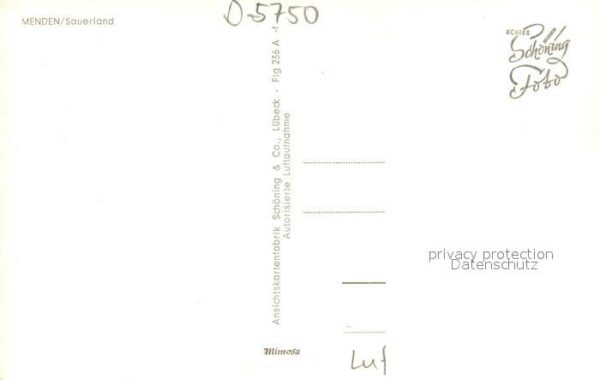 Menden Sauerland Fliegeraufnahme – Bild 2