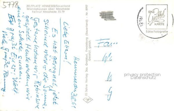 Hennesee Meschede Zeltplatz – Bild 2