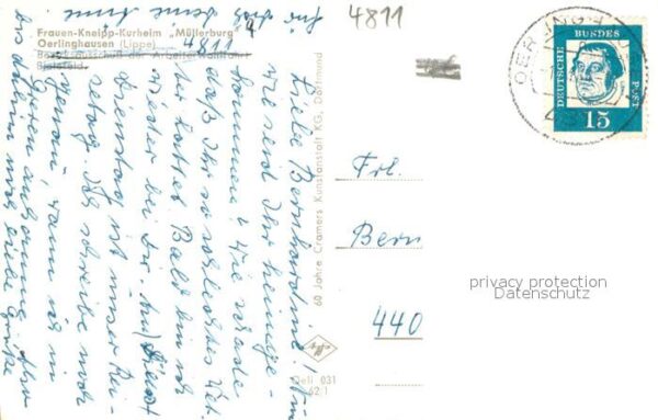 Oerlinghausen Frauen Kneipp Kurheim Muellerburg – Bild 2