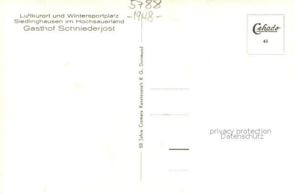 Siedlinghausen Gasthof Schniederjost – Bild 2