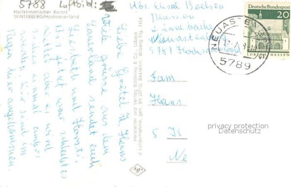 Winterberg Hochsauerland Fliegeraufnahme – Bild 2