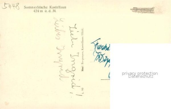 Kastellaun Hunsrueck Partie an der Burgruine – Bild 2