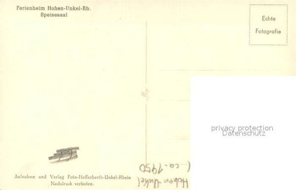 Unkel Rhein Ferienheim Hohen Unkel Speisesaal – Bild 2