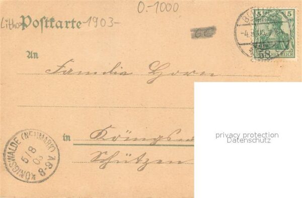 Berlin Siegessaeule Koenigl Schloss Brandenburger Thor – Bild 2