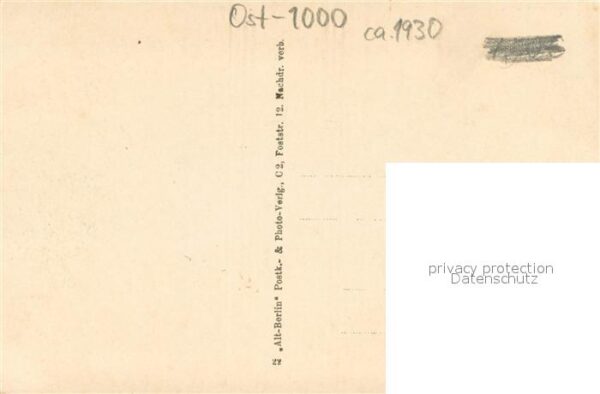 Alt Berlin Leipziger Tor im Jahre 1690 Alter Stich – Bild 2