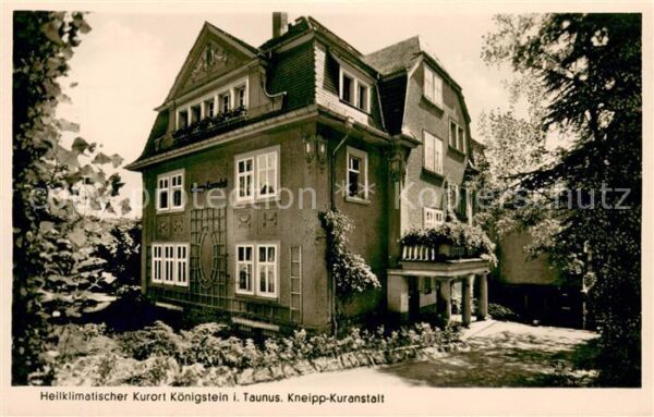 Koenigstein Taunus Kneipp Kuranstalt
