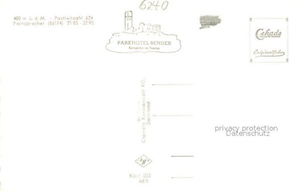 Koenigstein Taunus Parkhotel Bender – Bild 2
