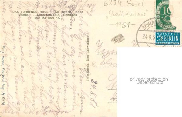 Schlangenbad Taunus Hotel Staatl Kurhaus Hotelhalle – Bild 2