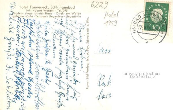 Schlangenbad Taunus Hotel Tanneneck – Bild 2