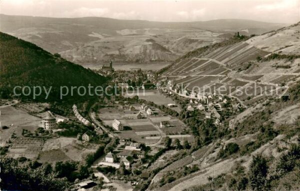 Lorch Rheingau mit Burg Nollich und Jugendherberge