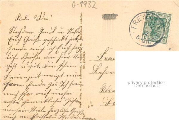 Freyenstein Nach einem Aquarell von 1859 – Bild 2