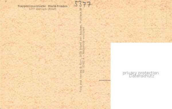 Dahlem Eifel Trappistinnenkloster Maria Frieden – Bild 2