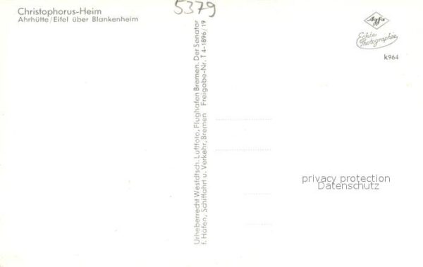 Blankenheim Ahr Christophorus Heim Ahrhuette – Bild 2