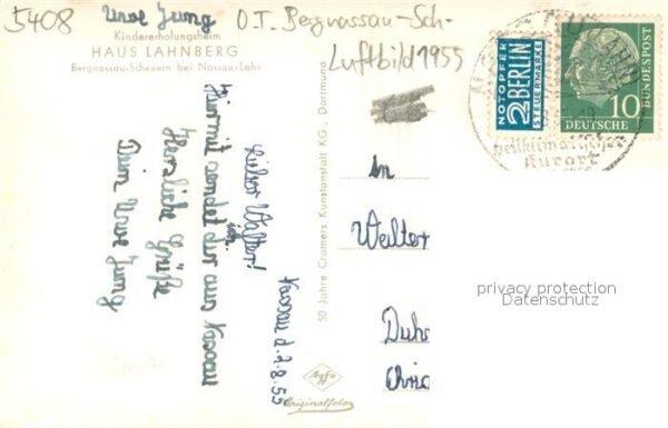 Bergnassau Kindererholungsheim Haus Lahnberg – Bild 2