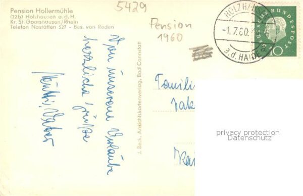 St Goarshausen Pension Hollermuehle – Bild 2