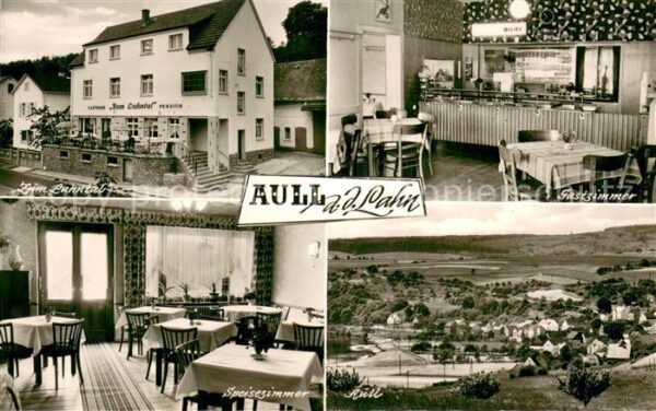 Aull Gasthaus Zum Lahntal Gastzimmer Speisezimmer Panorama