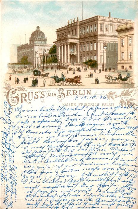 Berlin Kaiser Friedrich Palais