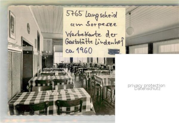 Langscheid Sorpesee Gaststaette Lindenhof – Bild 2